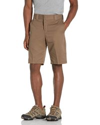 dickies slim fit 11 inch flex work short