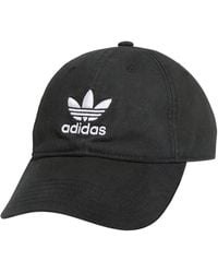 adidas Originals - Relaxed Fit Strapback Hat - Lyst