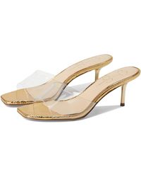 Jessica Simpson - Celisha Lucite High Heel Sandals Heeled - Lyst