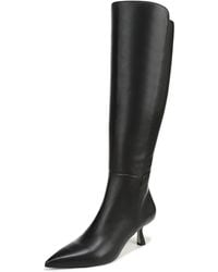 Sam Edelman - Taylin Knee High Boot Black Leather 9.5 M - Lyst
