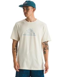 The North Face - Evolution Mtn Base Short-sleeve Tee | Cotton Shirt With A Graphic Design - Lyst