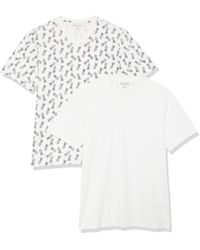 Amazon Essentials - 2-Pack Regular-fit Short-Sleeve V-Neck T-Shirt Camiseta - Lyst
