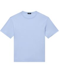 Theory - Relaxed Tee In Clinton Knit - Lyst