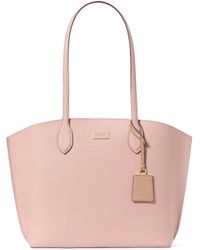 Kate Spade - Suite Crossgrain Leather Large Open Tote - Lyst