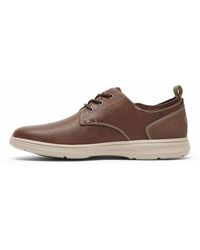 Rockport - Beckwith Plain Toe Oxford Moccasin - Lyst