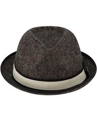 True Religion - , Wide Brim Fedora Fashion Hat, Grey, Small/medium - Lyst
