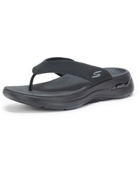 Skechers - Go Walk Arch Fit Surfacer Ii Flip-flop - Lyst