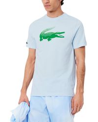 Lacoste - Daniil Croc Graphic T-shirt - Lyst