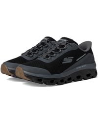 Skechers - Glide-step Sole Hands Free Slip-in Sneaker,black/charcoal,13 - Lyst