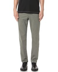AG Jeans - Mens The Lux Khaki Tailored Trouser Casual Pants - Lyst