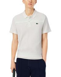 Lacoste - Sport Ultra Dry Badge Accent Tennis Heritage Polo Shirt - Lyst