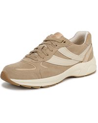 Vince - S Carmen Ballet Flat Sand Trail Leather And Suede 6 M - Lyst