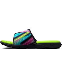Under Armour - Ignite 7 Graphic Slide Sandale f r , - Lyst