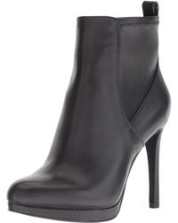 nine west high heel ankle boots