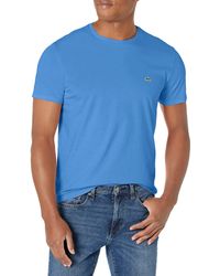 Lacoste - Mens Short Sleeve Crew Neck Pima Cotton Jersey T-shirt Shirt - Lyst