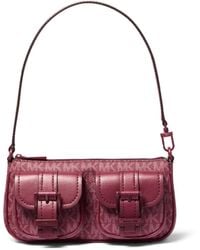 Michael Kors - Zoe Small Convertible Pouchette - Lyst