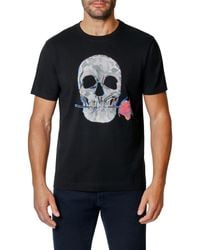 Robert Graham - Short Sleeve Crew Neck Graphic T-shirt - Lyst