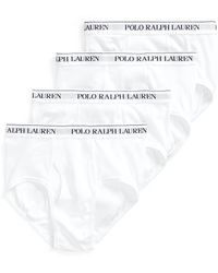 Polo Ralph Lauren - S Classic Fit Cotton 4-pack Briefs - Lyst