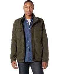 Levi's - Washed Cotton Two Pocket Military Jacket Lightweight - Lyst