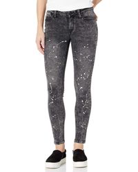Kenneth Cole Womens Jess Skinny Jean with Step Hem