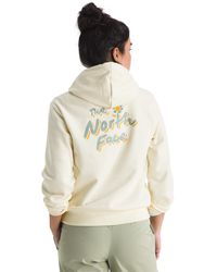 The North Face - Evolution Floral Cloud Hoodie | 2 Piece Hood With Adjustable Drawcord - Lyst