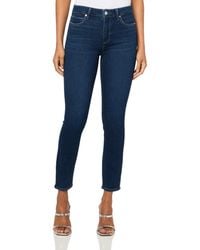 PAIGE - Hoxton Ankle Seamed Beltloops - Lyst