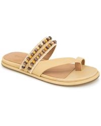 Kenneth Cole - Gentle Souls By Lentini Bead Flat Sandal - Lyst