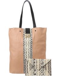 Loeffler Randall - Locker-nws Tote,natural Mix,one Size - Lyst