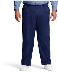 Izod - Big And Tall Performance Stretch Pleated Pant - Lyst