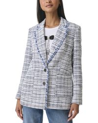 Karl Lagerfeld - Paris Tweed Long Sleeve Everyday Fashion Sport Jacket - Lyst