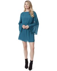 Jessica Simpson - S Paisley Short Mini Dress Blue M - Lyst