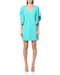Trina Turk - Flutter Sleeve Shift Dress - Lyst