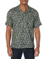 Naked & Famous - Mens Aloha Fit In Fruit Print- Navy Button Down Shirt - Lyst