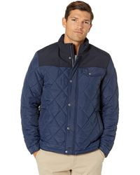 Cole Haan - Signature Tonal Mixed Media Diamond Quilted Jacket - Lyst