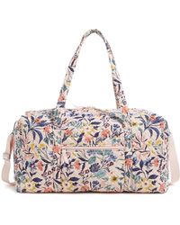 Vera Bradley - Cotton Large Travel Duffle Bag - Lyst