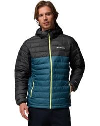 Columbia - S Powder Lite Ii Insulated Hooded Puffer Jacket - Lyst
