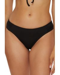 Lucky Brand - Standard Sea Of Love Shirred Hipster Bikini Bottom - Lyst