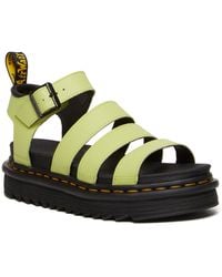 Dr. Martens - Blaire Athena Leather Strap Sandals - Lyst