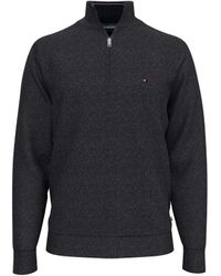 tommy zip sweater