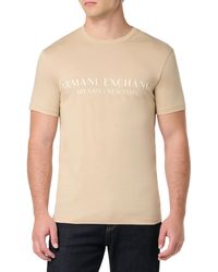 Emporio Armani - A | X Armani Exchange Regular Fit Short Sleeve Milan New York Logo Tee - Lyst