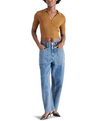 Steve Madden - Apparel Charlise Sweater Brown - Lyst