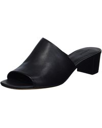 vince leather mules