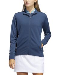 adidas - Standard Textured Golf Jacket - Lyst