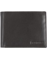 Steve Madden - Leather Rfid Blocking Wallet With Extra Capacity Id Window, Brown, One Size - Lyst