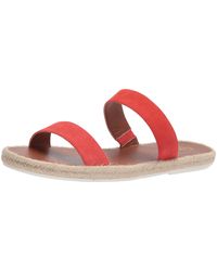 Franco Sarto - S Posie Espadrille Slide Sandal Tangelo 5.5 M - Lyst