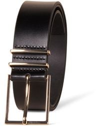 Amazon Essentials - Leather Refined Buckle Dress Belt - Lyst