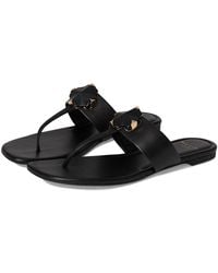Kate Spade - Spade Flower Thong Sandal Wedge Shoes, Leather - Lyst