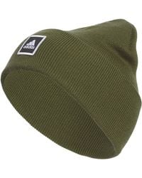 adidas - Wide Cuff Fold Beanie - Lyst