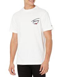 Tommy Hilfiger - Tommy Jeans Short Sleeve Graphic T Shirt - Lyst