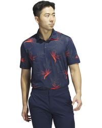 adidas - Oasis Mesh Golf Polo Shirt - Lyst